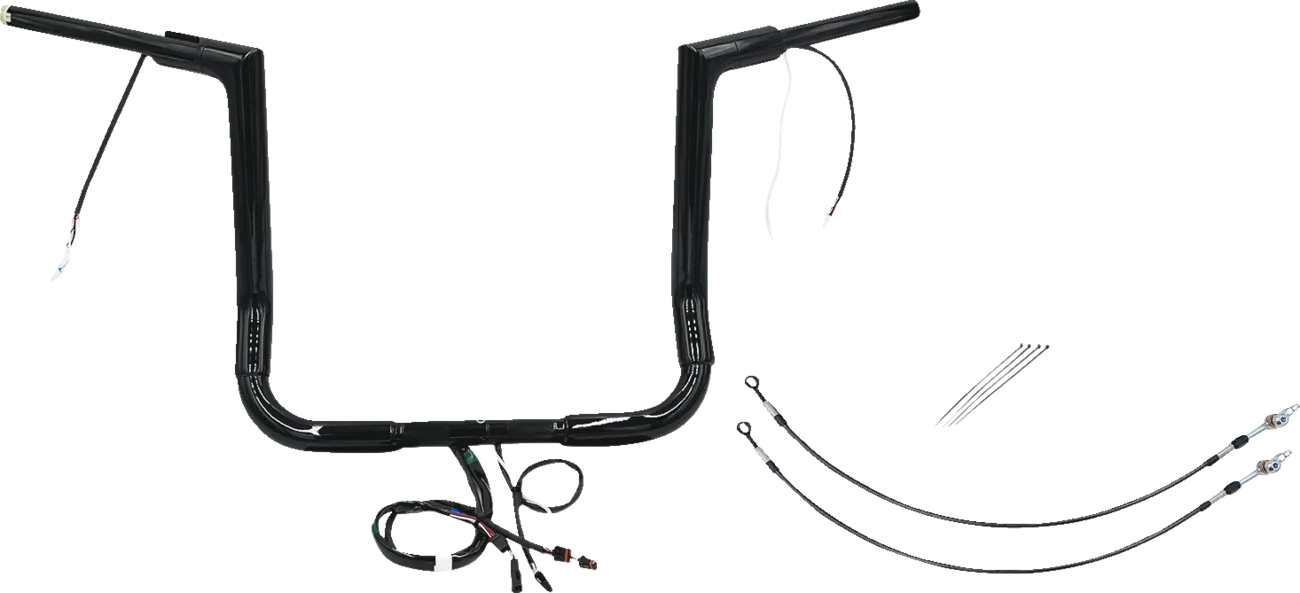 EZ Install Wired 1-1/2" Flat Top Handlebar Kit