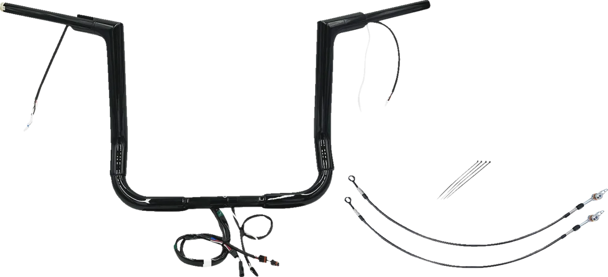 EZ Install Wired 1-1/2" Flat Top Handlebar Kit