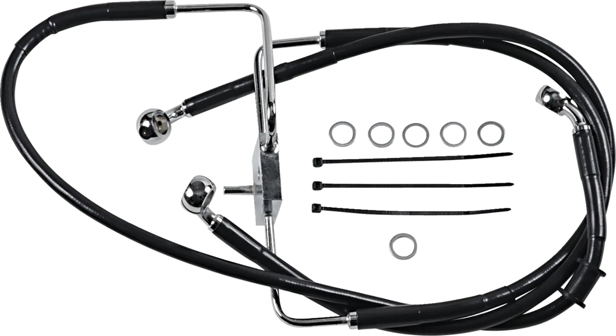 Extended Length Stainless Steel Brake Line