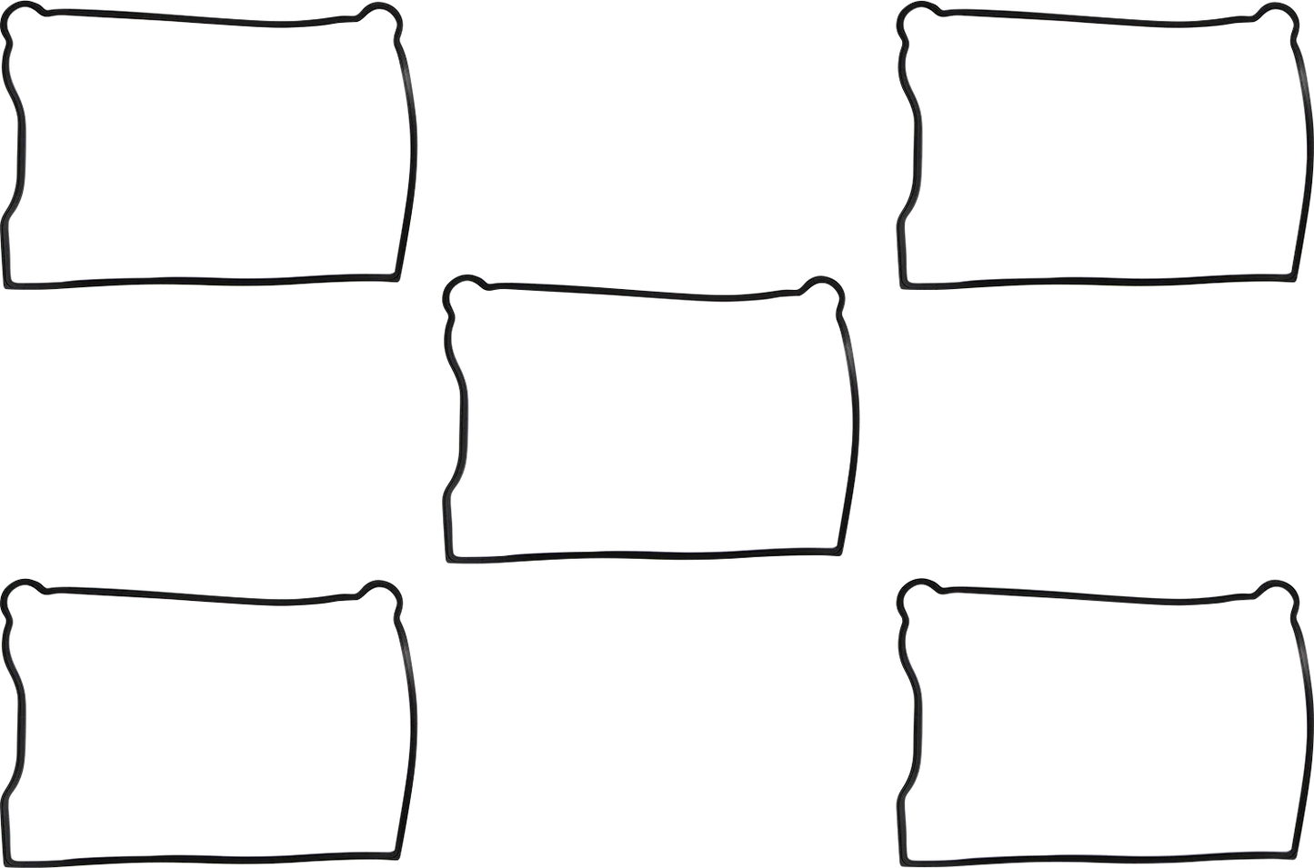 Replacement Rocker Box Cover Gaskets