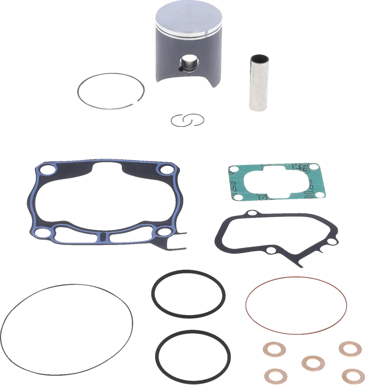 Piston Kit with Gaskets for 2-Strokes