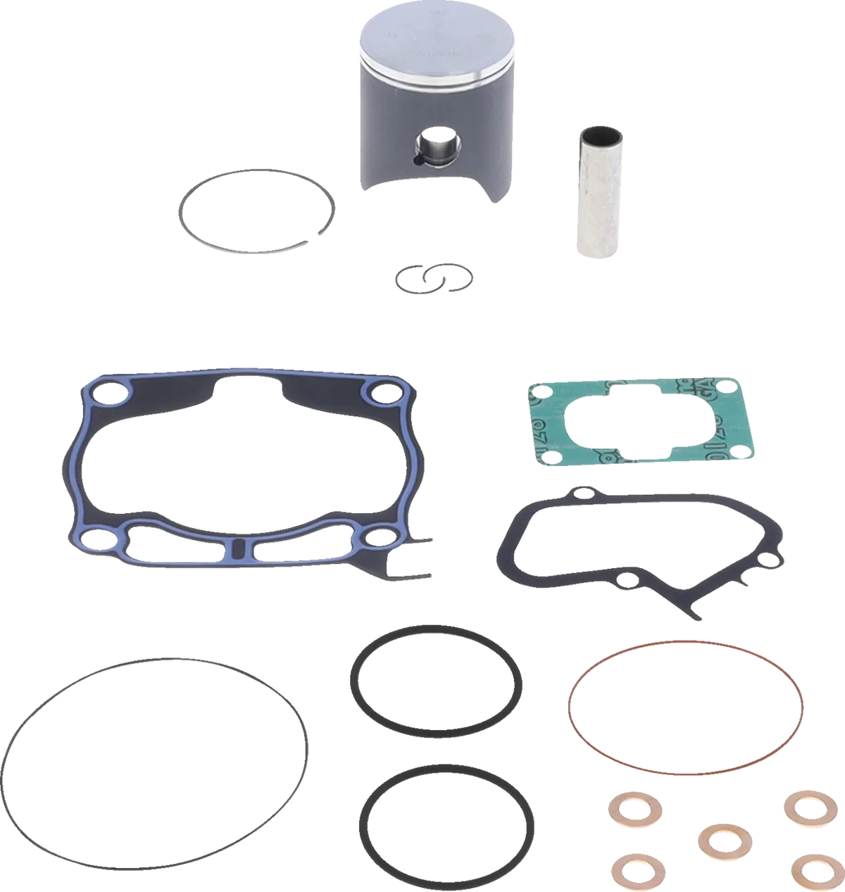 Piston Kit with Gaskets for 2-Strokes