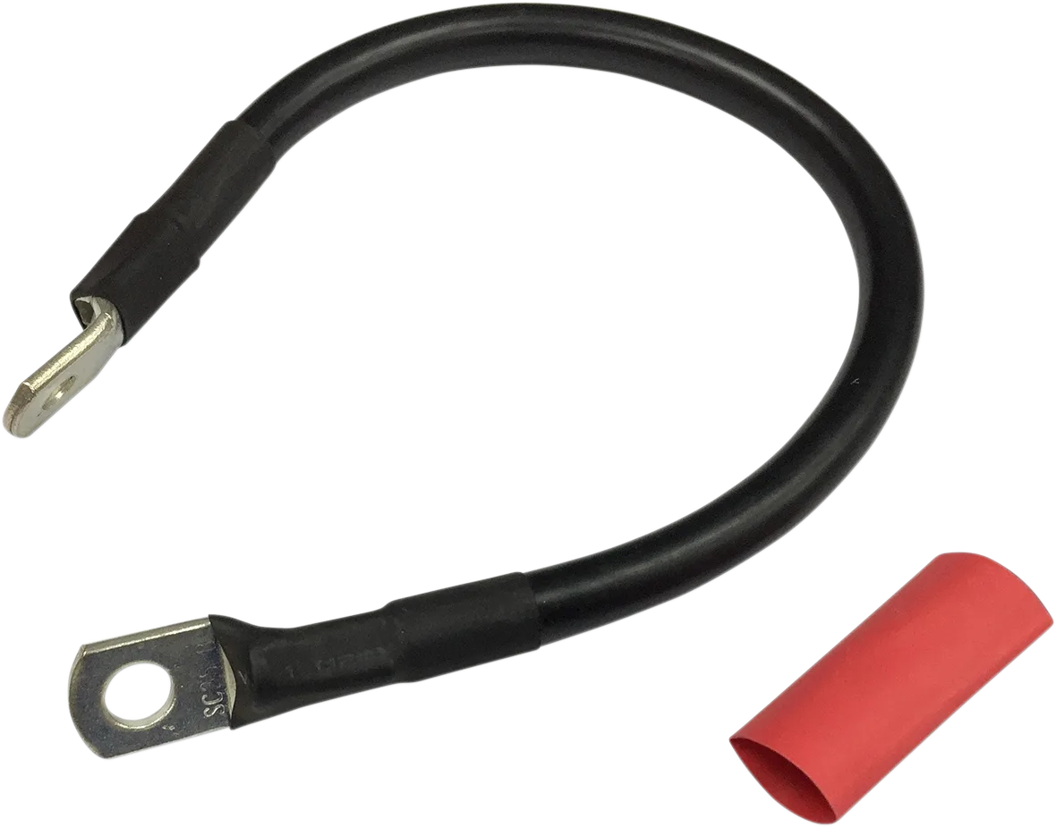 Battery Cable with Optional Shrink Tube