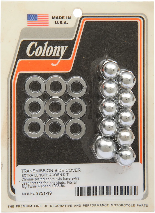 Transmission Side Cover Acorn Nut Kit