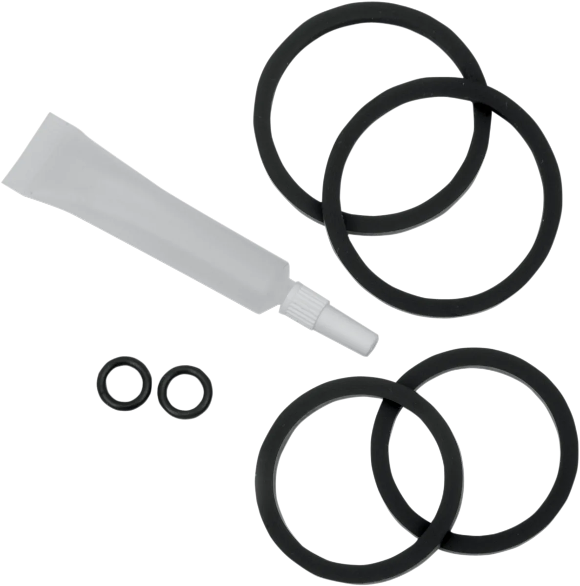 Four-Piston Differential-Bore Caliper Replacement Rubber Parts