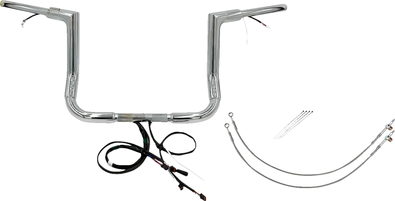 EZ Install Wired 1-1/2" Flat Top Handlebar Kit