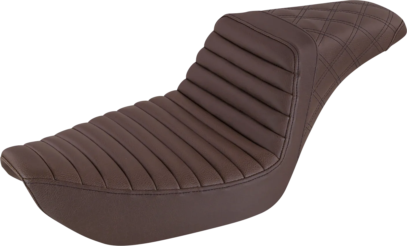 Step-Up Seat — Front Tuck-n-Roll/Rear Lattice Stitch