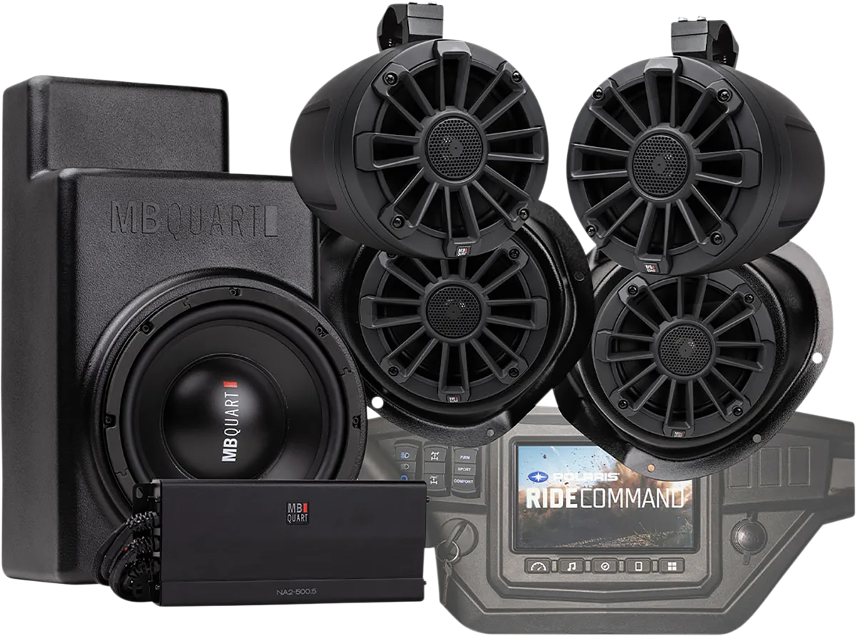 Stage 5 Tuned Audio System for RIDE COMMAND™