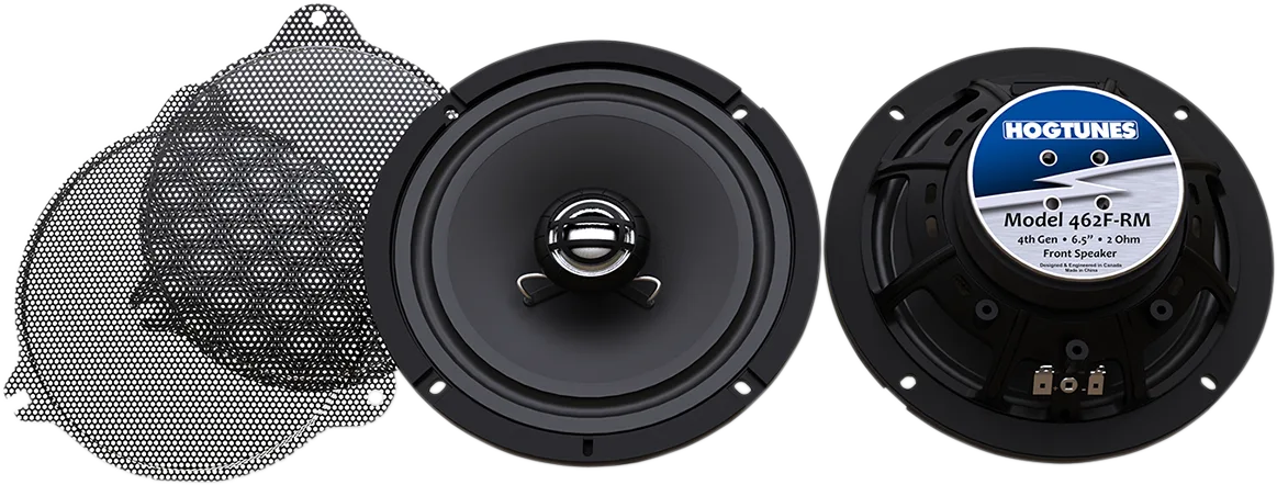 Front Speakers With Grills