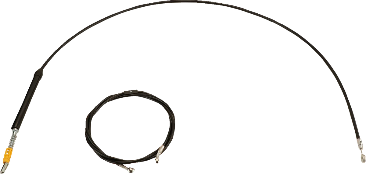Standard Black Vinyl Handlebar Cable/Brake Line Kit — Ape Hanger