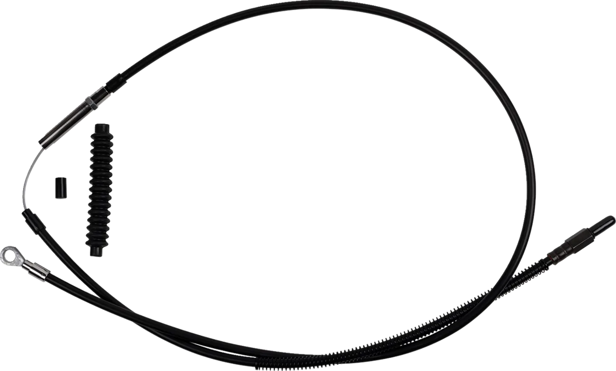 High-Efficiency Black Vinyl Clutch Cable
