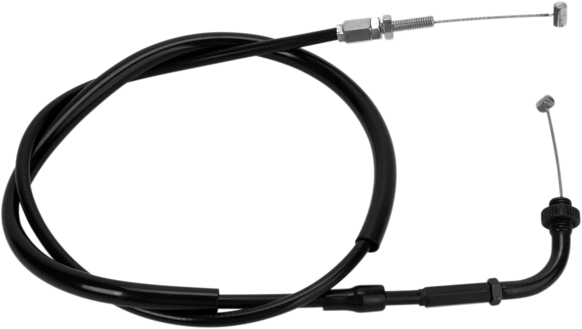 Black Vinyl Throttle Cable