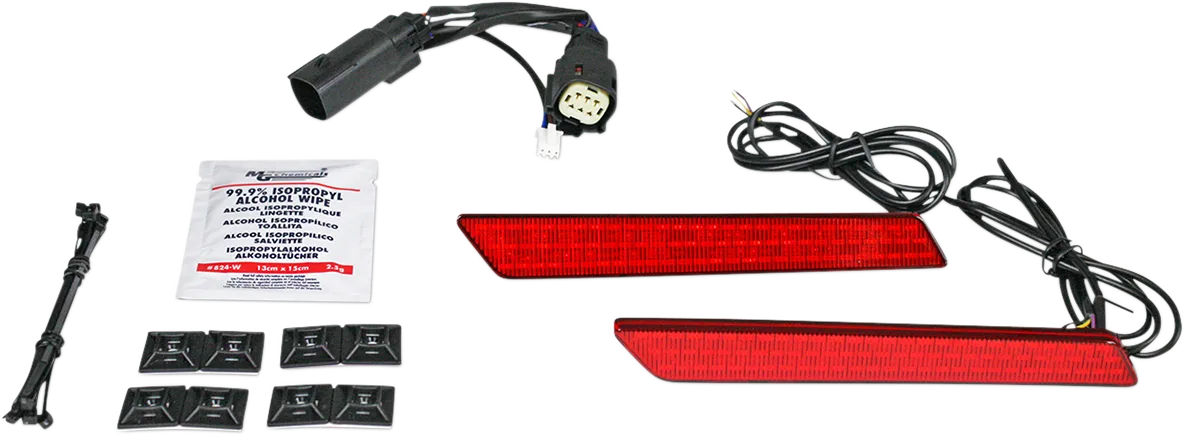 Saddlebag Latch Lights