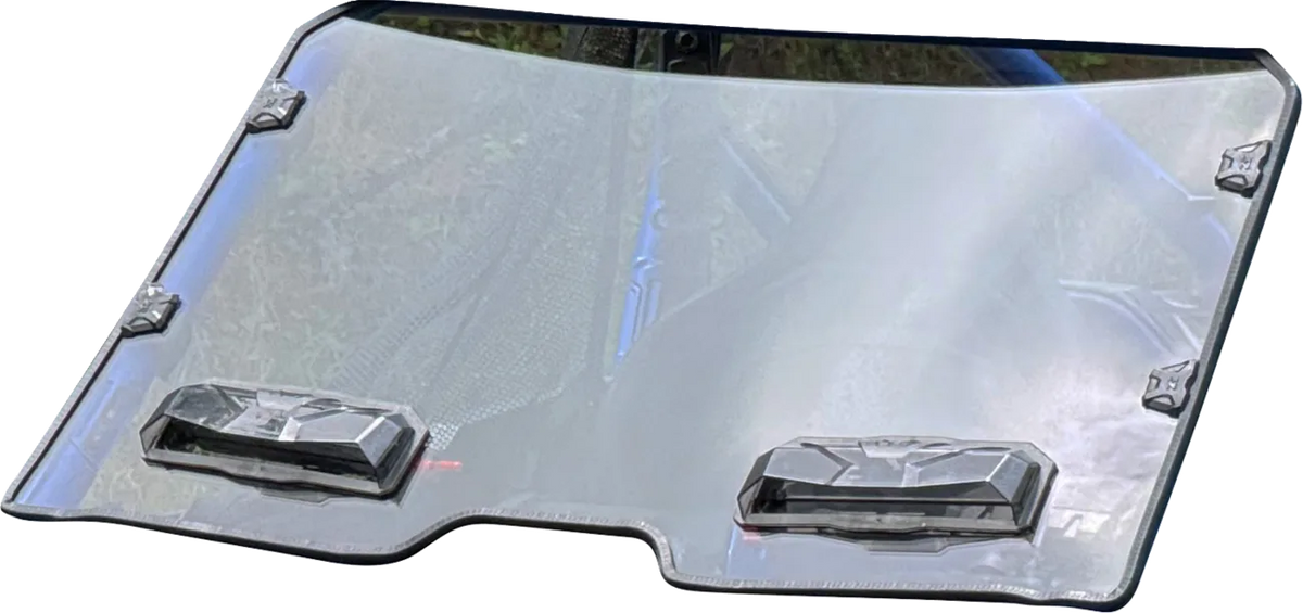 Tool-less Versa-Vent Windshield