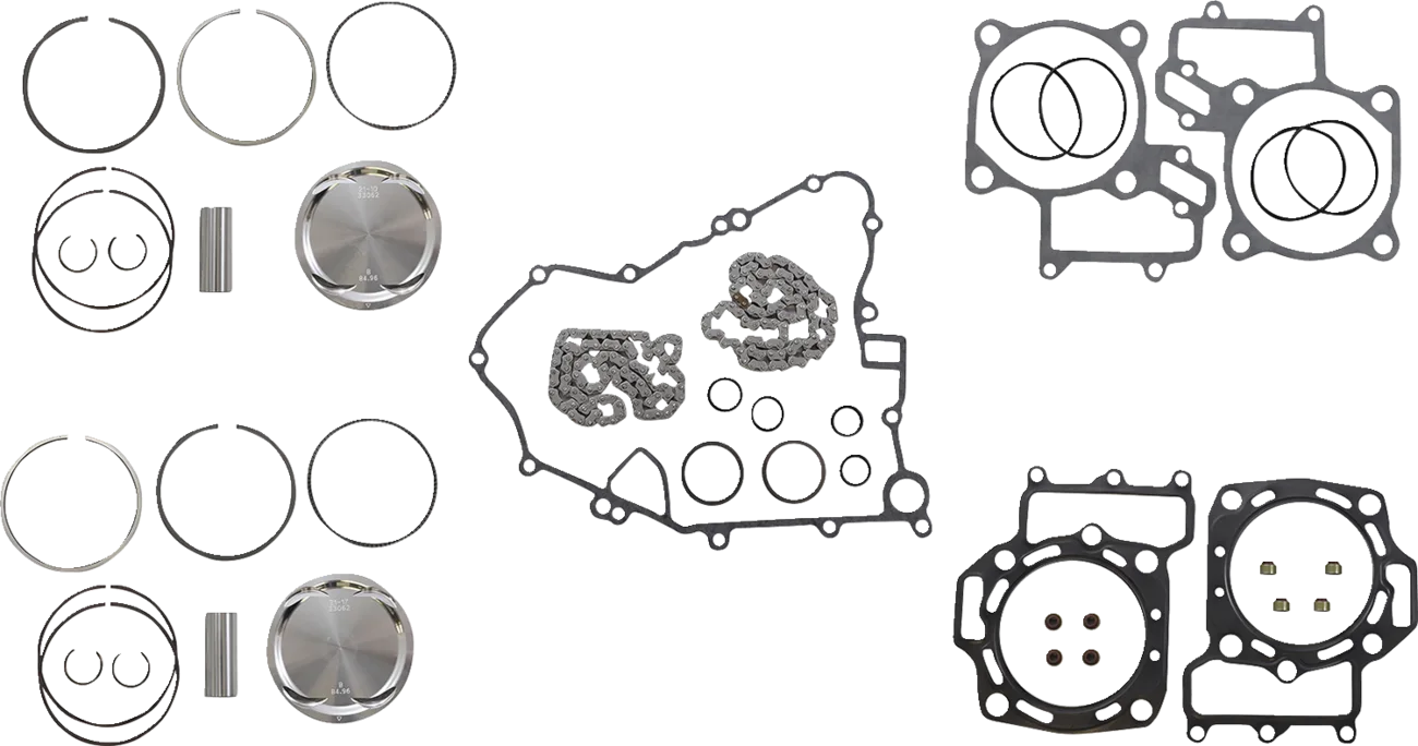 Top End Piston Kit Forged Replica for 4-Stroke