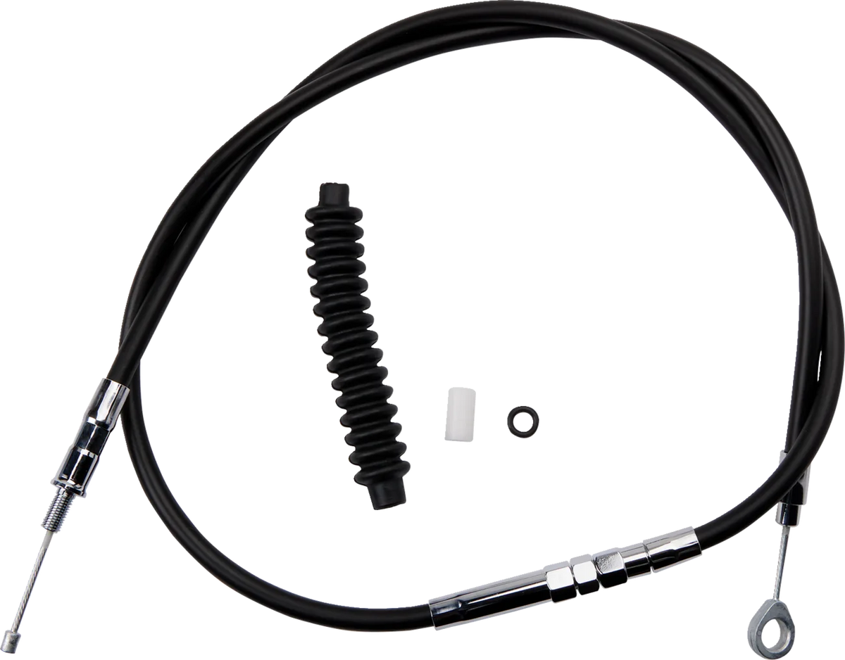 High-Efficiency Black Vinyl Clutch Cable