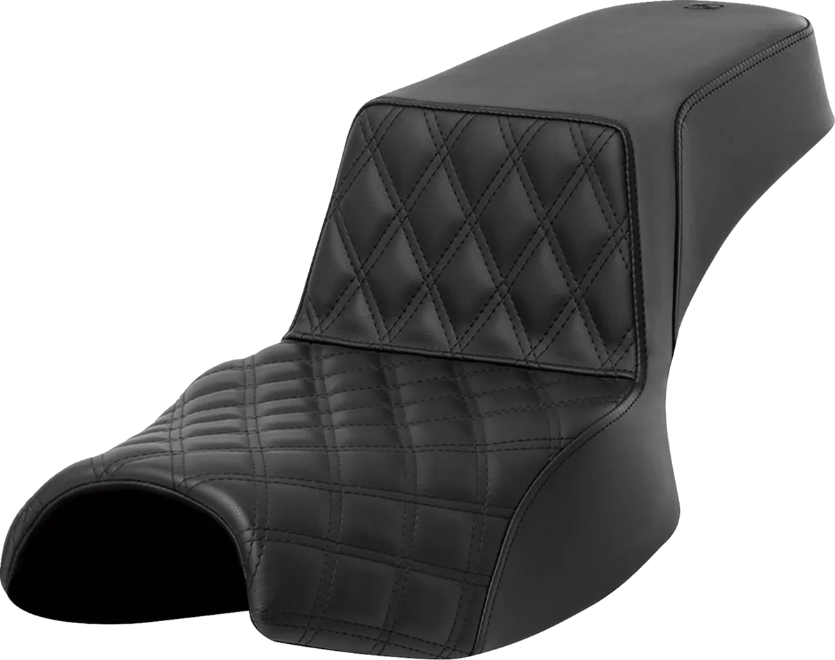 Step-Up Seat — Front Lattice Stitch