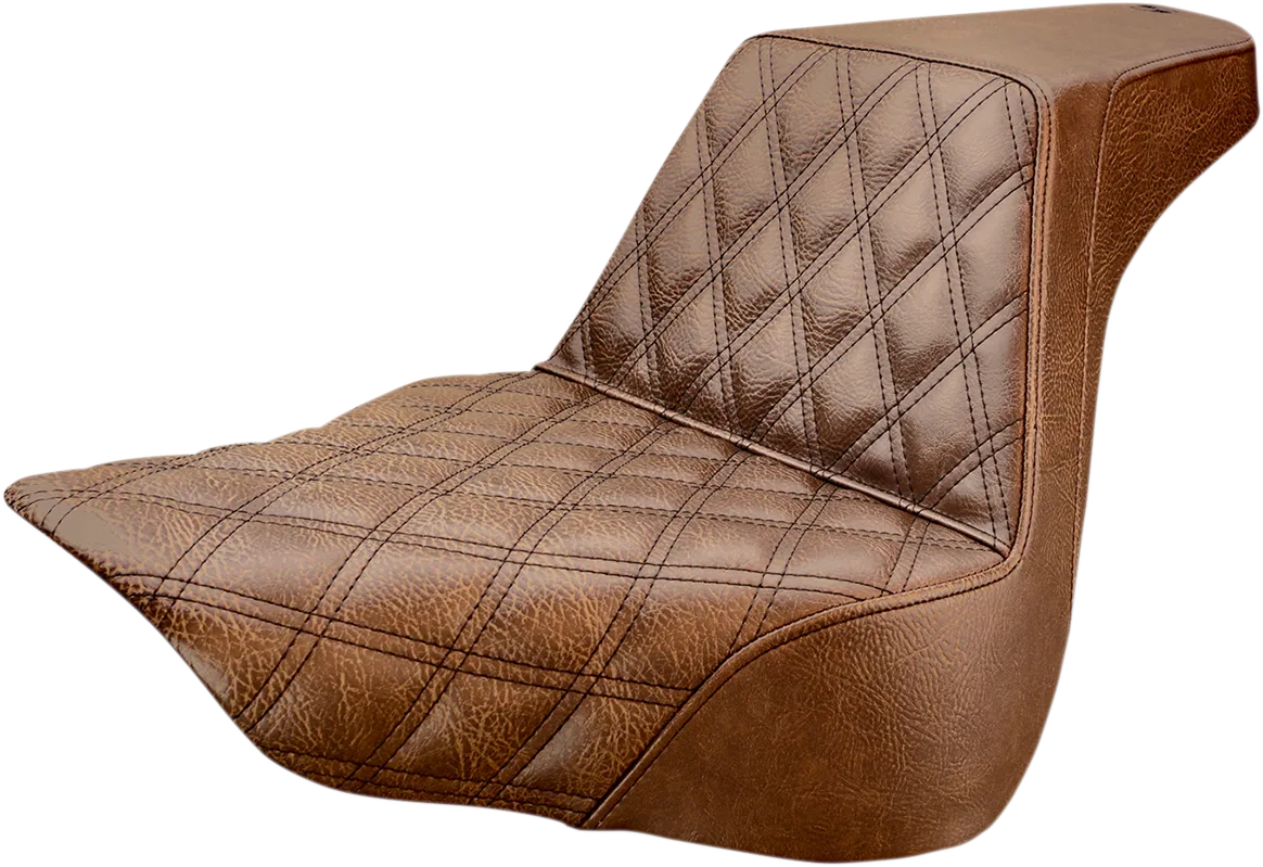 Step-Up Seat — Front Lattice Stitch