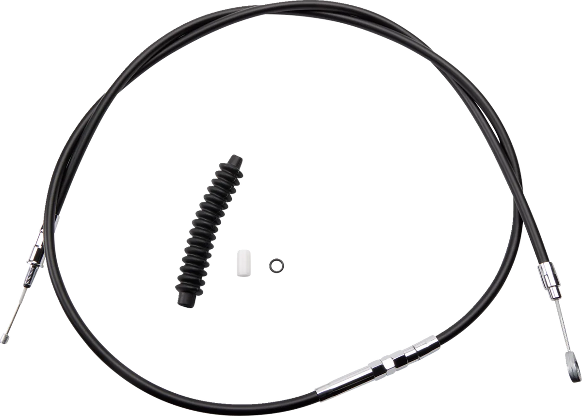 High-Efficiency Black Vinyl Clutch Cable