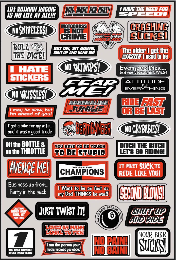 Sponsor Sticker Kit