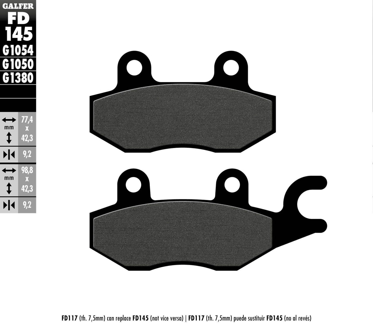 G-Semi-Metallic Brake Pads