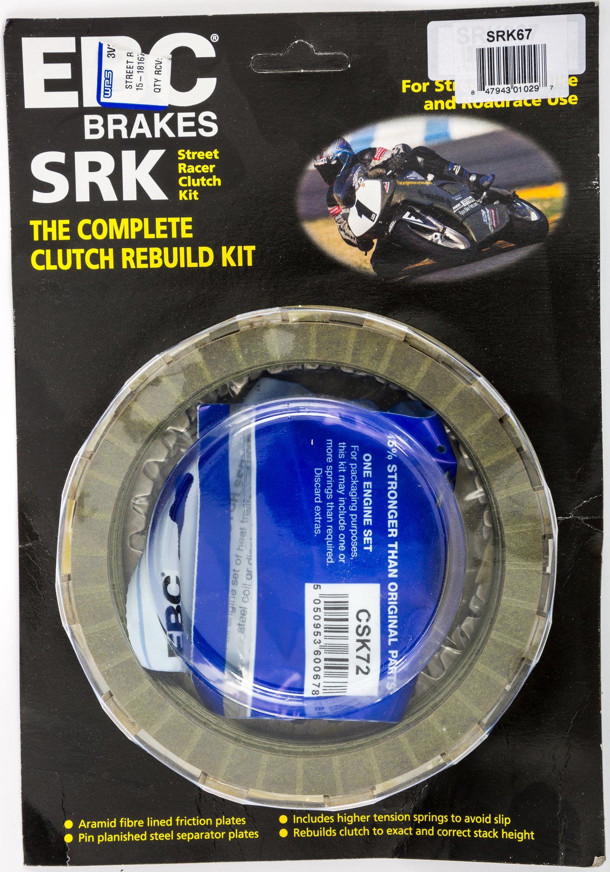 SRK Complete Clutch Kit