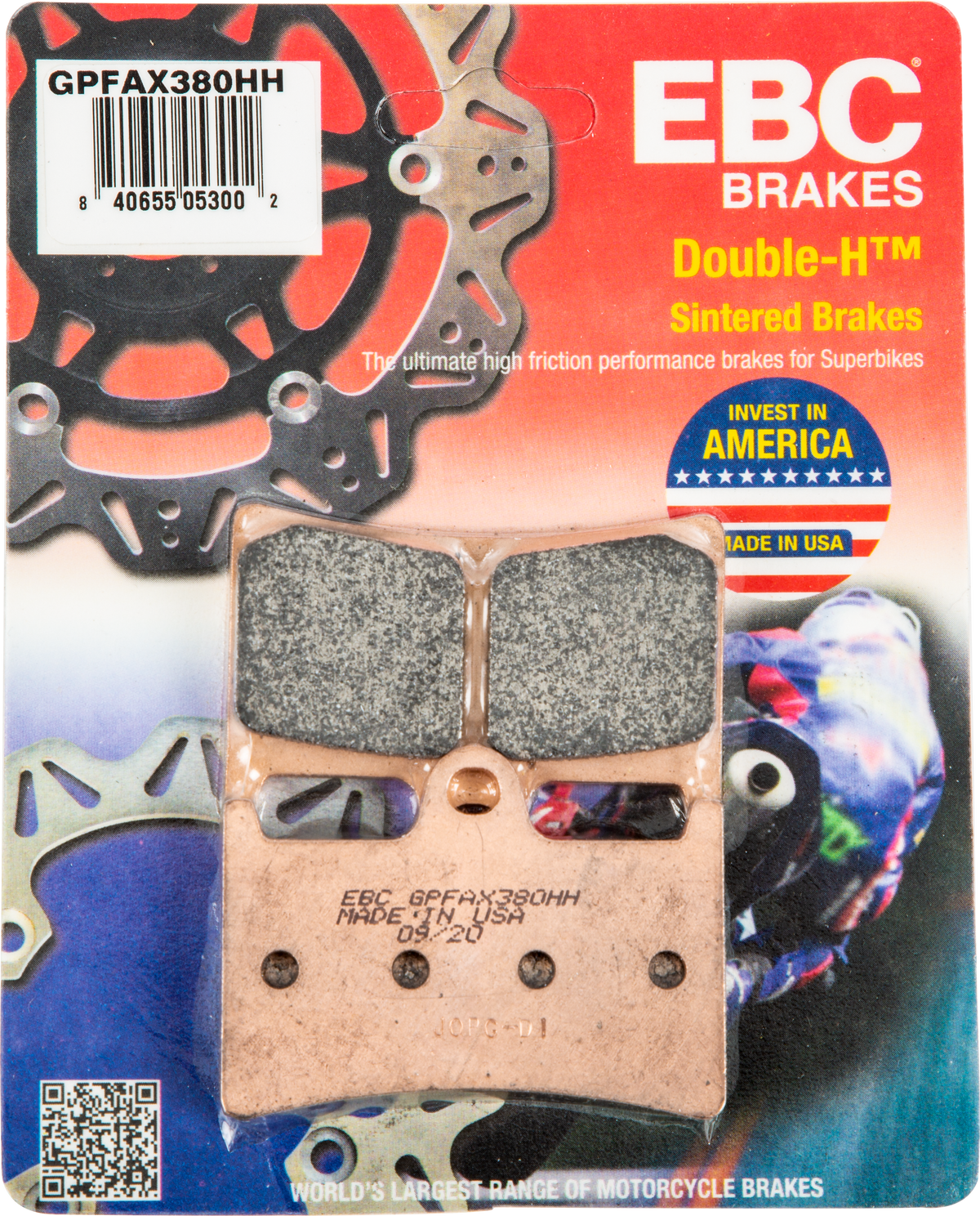 GPFAX Sintered Road Race Brake Pads