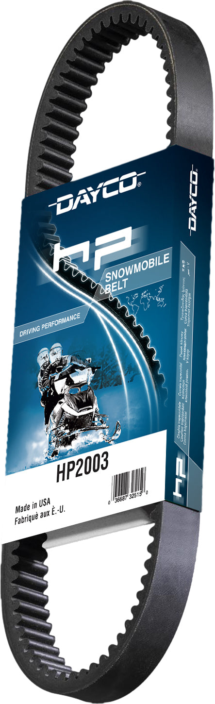 HP Snowmobile Belt