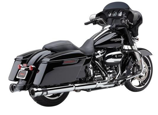 4" RACE-PRO SLIP-ONS CHROME FLH/FLT 17-22