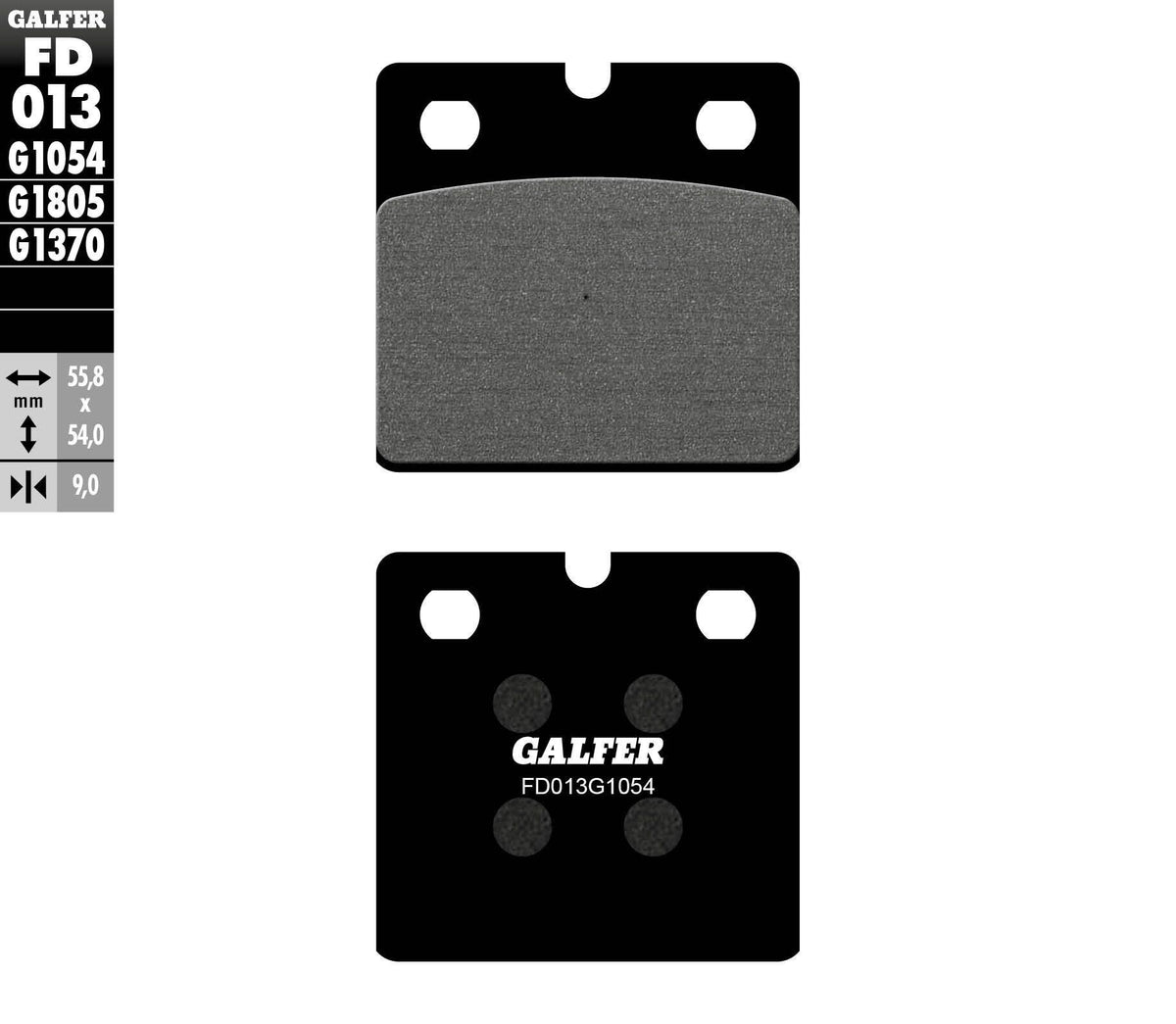 G-Semi-Metallic Brake Pads
