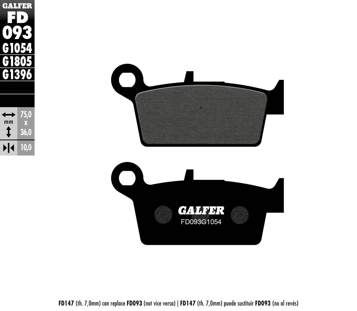 G-Semi-Metallic Brake Pads