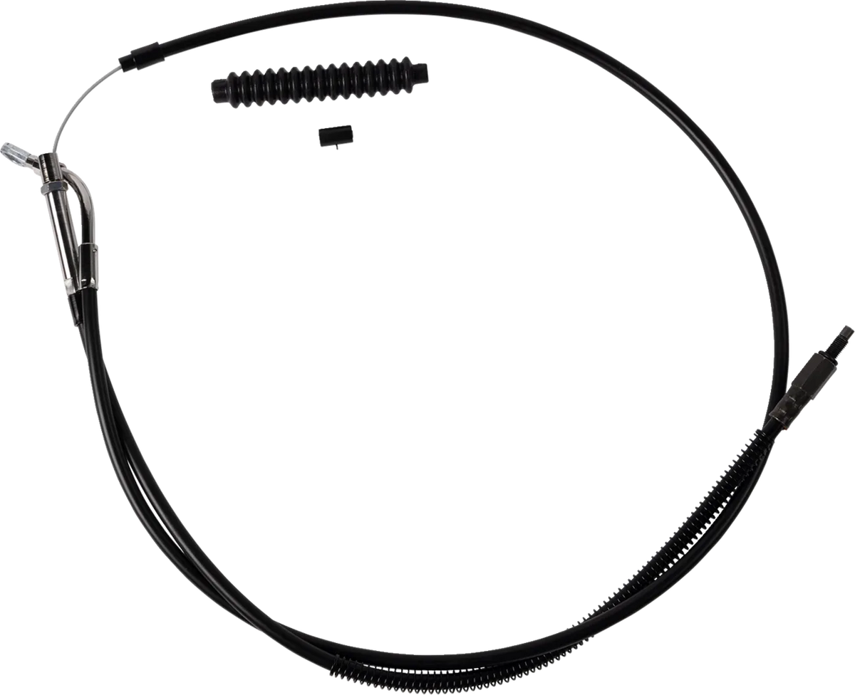 High-Efficiency Black Vinyl Clutch Cable