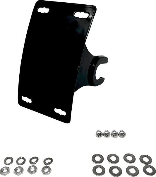 Axle-Mounted License Plate Relocation Kit