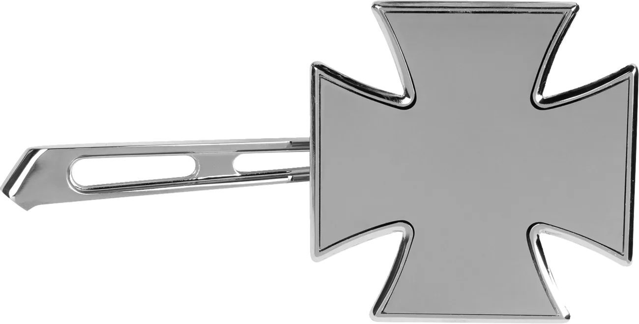 Die-Cast Chrome Custom Mirror — Split