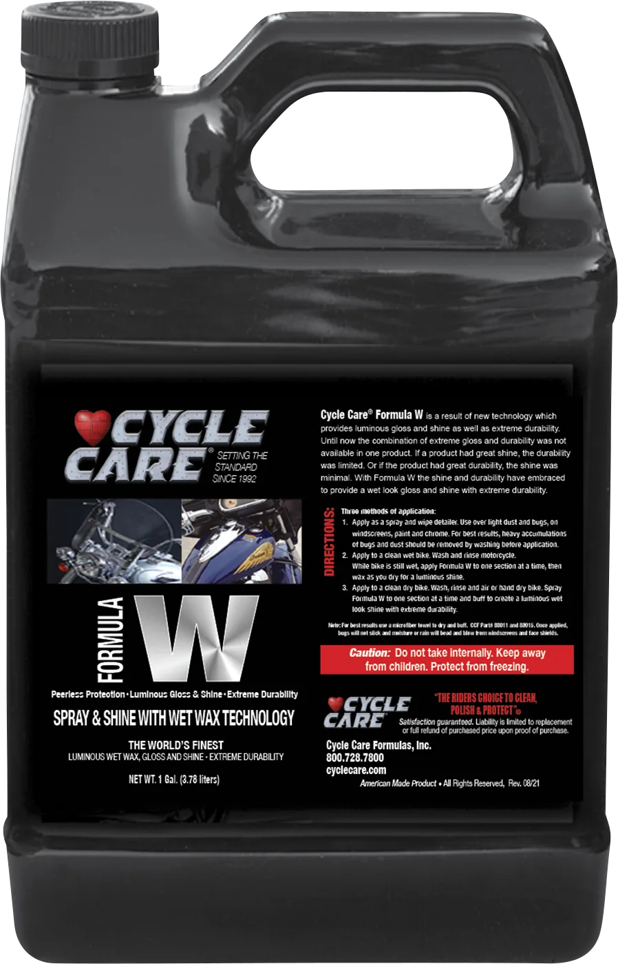Formula W Wet Wax Spray