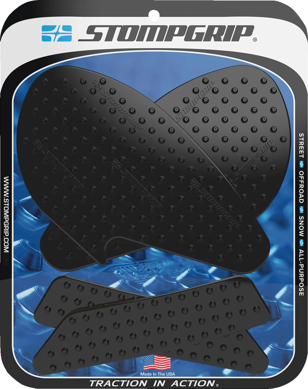 Volcano Profile Traction Pad Tank Grips