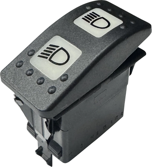 Non-Interrupting 3-Position Lighted Rocker Switch
