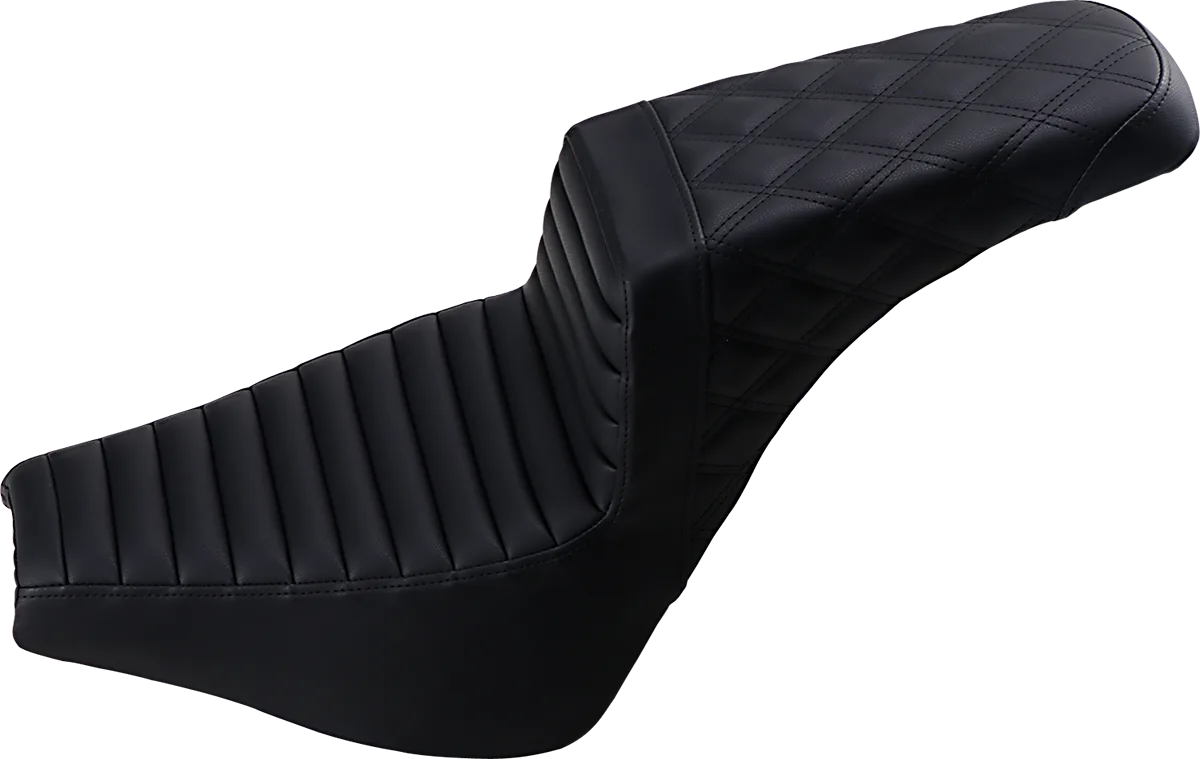 Step-Up Seat — Front Tuck-n-Roll/Rear Lattice Stitch