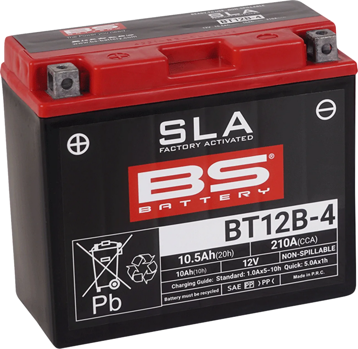 SLA Factory- Activated AGM Maintenance-Free Battery
