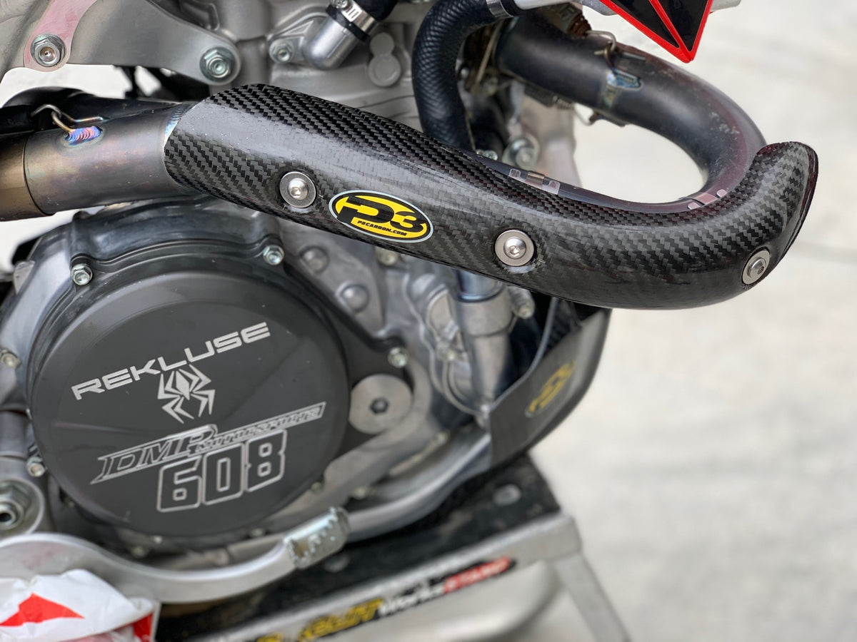 Carbon Fiber Header Heat Shield