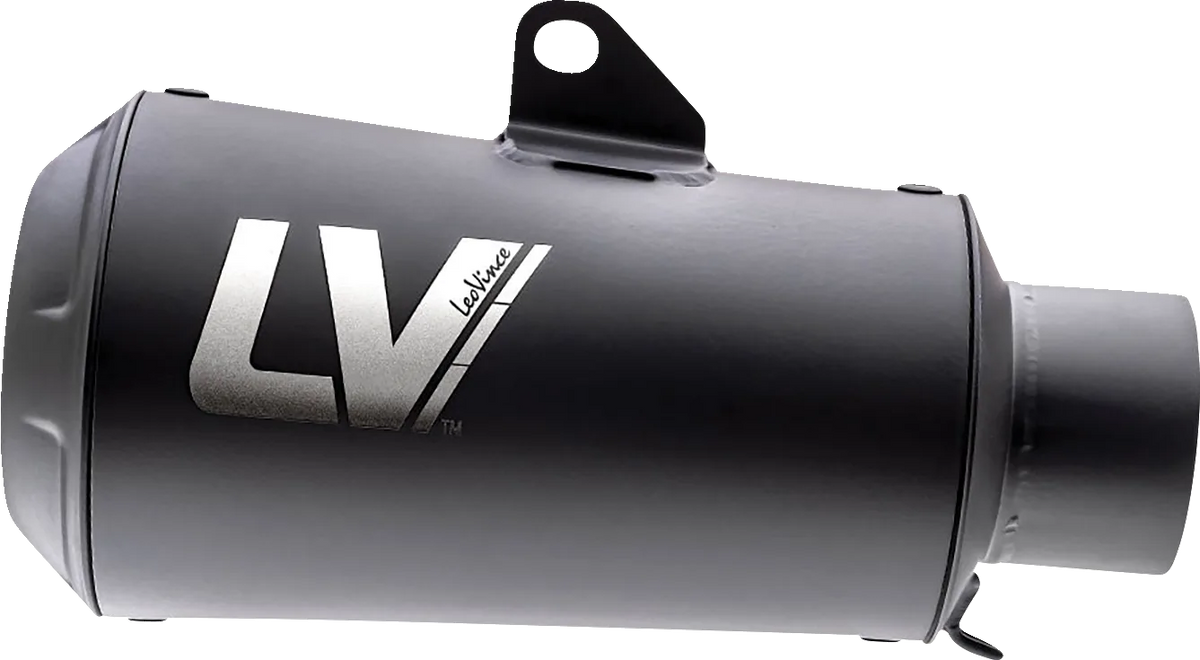 Universal LV-10 Full Black Slip-On Muffler