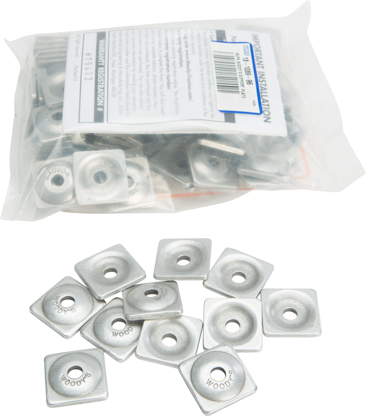 Square Digger Support Plate
