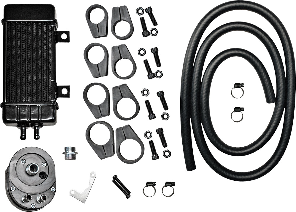 Vertical Front Mount Wideline Oil Cooler