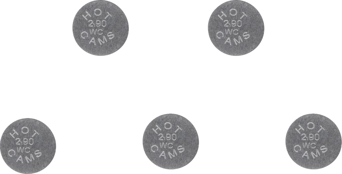 Replacement Valve Shims