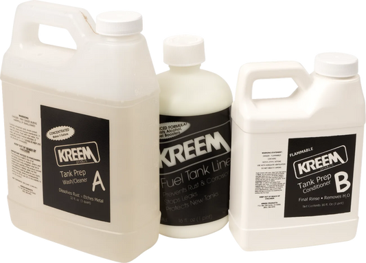 Fuel Tank Liner and Tank Prep Combo Packs