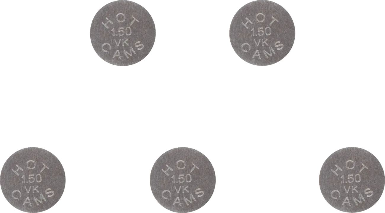 Replacement Valve Shims