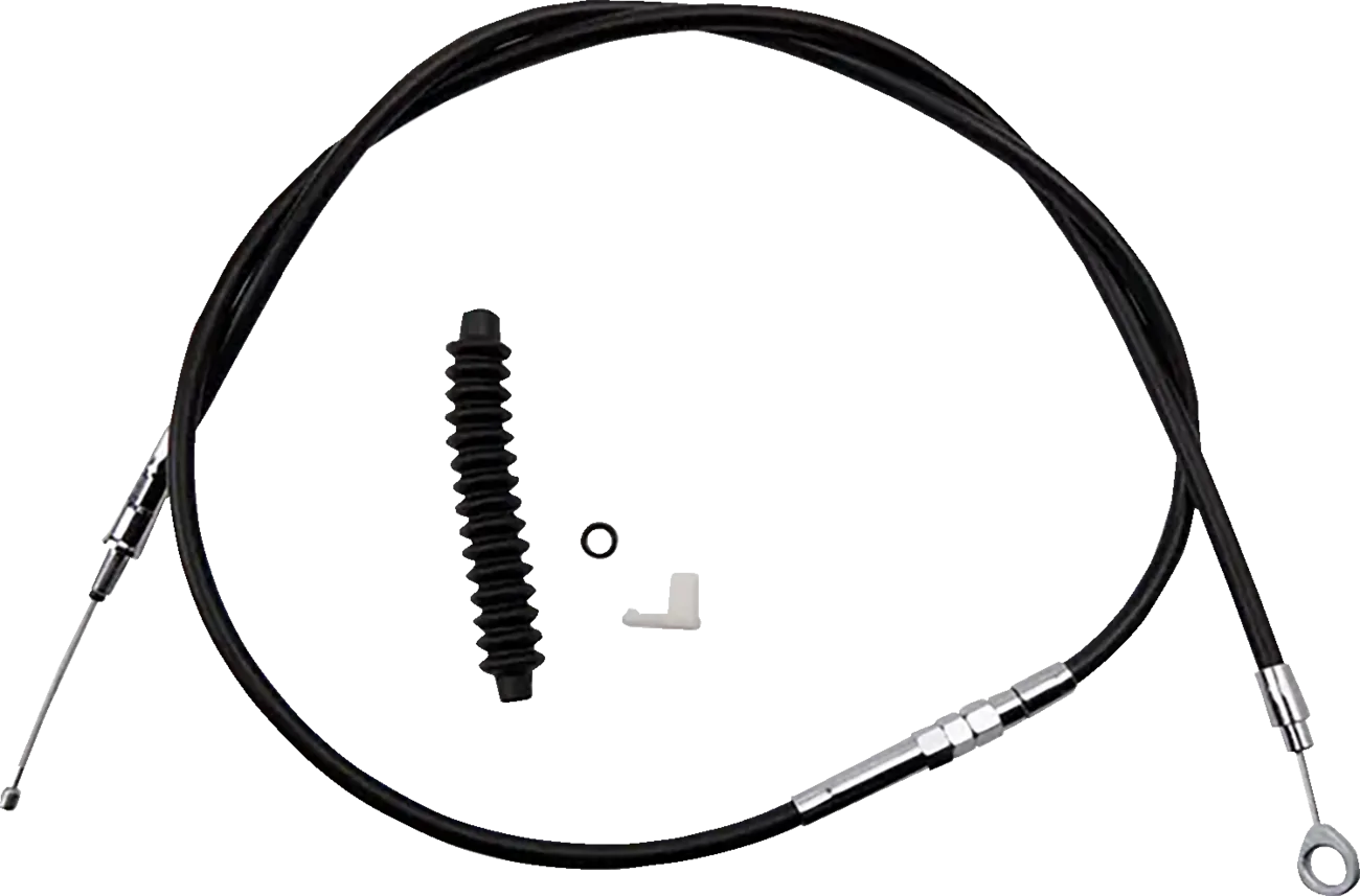 High-Efficiency Black Vinyl Clutch Cable