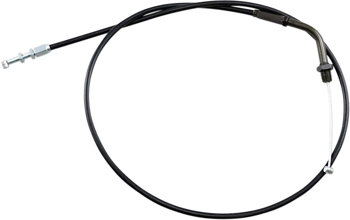 Black Vinyl Throttle Cable