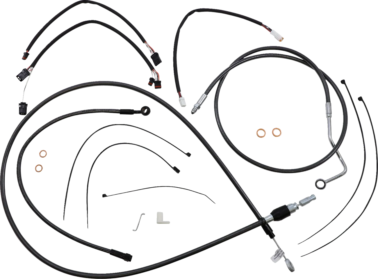 Black Pearl™ Designer Handlebar Installation Kit