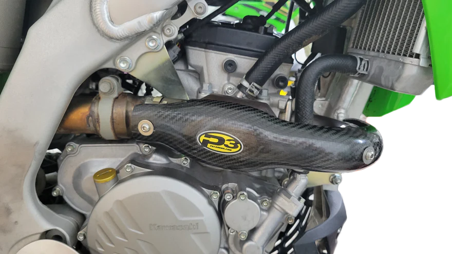 Carbon Fiber Header Heat Shield